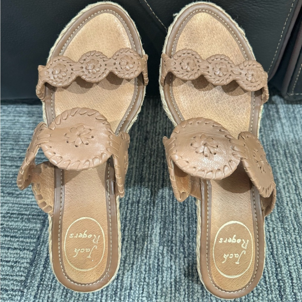 Jack Rogers Women's Tan Sandals